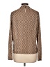J by Joie 100% Polyester Brown Long Sleeve Blouse Size L - photo 2