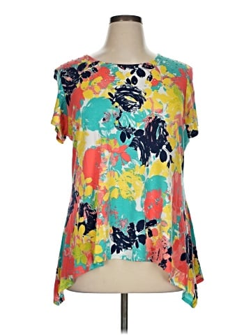 Ruby Rd. Short Sleeve Blouse (view 1)