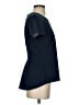 BCBGMAXAZRIA Blue Short Sleeve Top Size S - photo 4