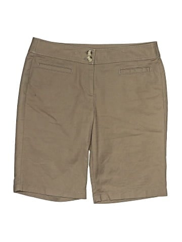 Ann Taylor Factory Khaki Shorts (view 1)