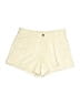 American Eagle Outfitters 100% Polyurethane Solid Ivory Khaki Shorts Size 8 - photo 1