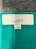 Ann Taylor LOFT 100% Polyester Teal Long Sleeve Blouse Size M - photo 7