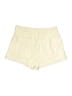 American Eagle Outfitters 100% Polyurethane Solid Ivory Khaki Shorts Size 8 - photo 2