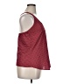 Eyeshadow 100% Polyester Red Sleeveless Top Size XL - photo 4