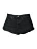 AGOLDE 100% Cotton Hearts Black Denim Shorts Size 32 waist - photo 1