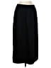 Gap 100% Polyester Solid Black Formal Skirt Size M (tall) - photo 1