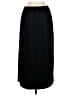 Gap 100% Polyester Solid Black Formal Skirt Size M (tall) - photo 2