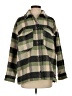 Zara Plaid Green Coat Size S - photo 1