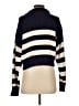 Ciao Lucia 100% Cotton Stripes Blue Pullover Sweater Size S - photo 2