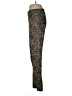 Etcetera Animal Print Gold Dress Pants Size 6 - photo 5