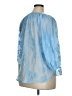 Shein 100% Polyester Blue 3/4 Sleeve Blouse Size XL - photo 5
