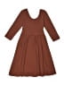 Alice + Ames Solid Brown Dress Size 6 - photo 1