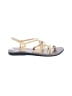 Plaka Gold Sandals Size 10 - photo 1