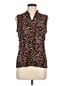 Anne Klein Black Sleeveless Blouse Size M - photo 1