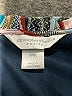 Christopher & Banks 100% Polyester Stripes Gray Ivory 3/4 Sleeve Blouse Size XL (petite) - photo 7