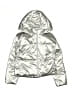 Gap Kids 100% Polyester Metallic Silver Snow Jacket Size L (kids) - photo 1