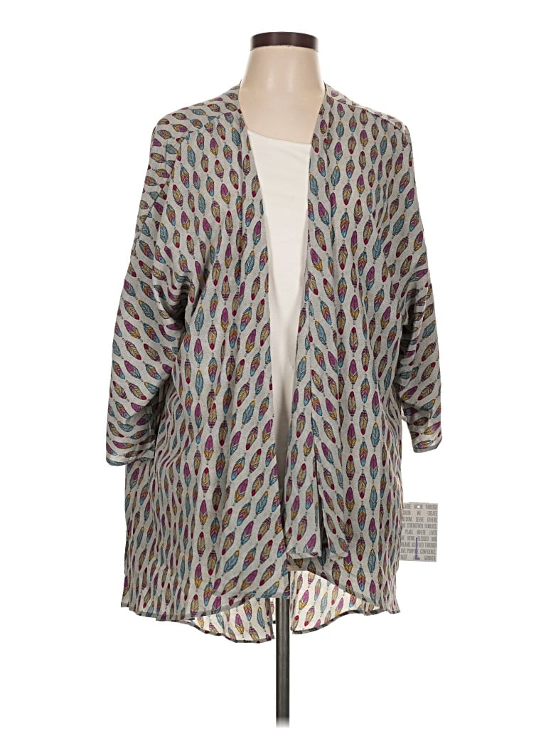 Lularoe Kimono In Gray