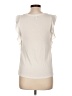 Jun & Ivy Ivory Short Sleeve Top Size L - photo 2
