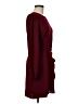 Lulus 100% Polyester Solid Burgundy Cocktail Dress Size M - photo 4