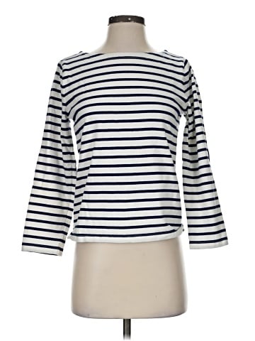 J.Crew Factory Store 3/4 Sleeve T-Shirt (view 1)