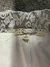 Gimmicks Paisley Silver Blazer Size L - photo 6