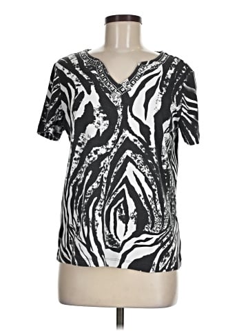 Rebecca Malone Short Sleeve Blouse (view 1)