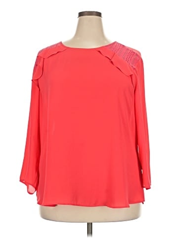 Van Heusen 3/4 Sleeve Blouse (view 1)