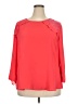 Van Heusen 100% Polyester Red 3/4 Sleeve Blouse Size XXL - photo 1