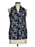Atmosphere 100% Polyester Blue Sleeveless Blouse Size 6 - photo 1