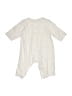 Target Stripes Ivory Short Sleeve Onesie 12-18 MO / 18 MO (estimated) - photo 1