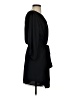 Veronica M. 100% Polyester Solid Black Casual Dress Size S - photo 4