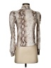 Lucy Paris Silver Long Sleeve Turtleneck Size S - photo 1