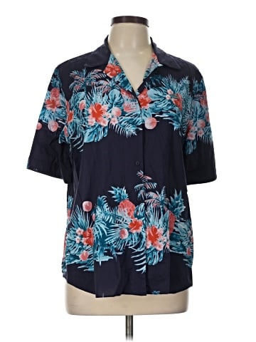 Lacoste Short Sleeve Blouse (view 1)