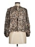 Ulla Johnson Brown Long Sleeve Blouse Size 8 - photo 1