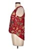 BCX 100% Polyester Red Sleeveless Blouse Size L - photo 5