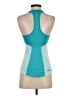 The North Face 100% Polyester Teal Active Tank Size XS - photo 2