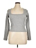 90 Degree by Reflex Gray Long Sleeve Top Size XL - photo 1