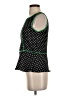 Charming Charlie Green Sleeveless Blouse Size S - photo 5