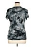 No Boundaries Tie-dye Gray Short Sleeve Top Size XL - photo 2