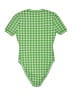 Adam Selman Checkered-gingham Green Bodysuit Size XS - photo 2