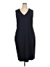Saint + Sofia Black Casual Dress Size 18 - photo 1