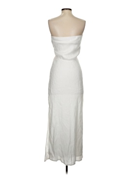 one shoulder linen dress Alina One Shoulder Linen Dress (Sale)