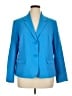 Black Label by Evan Picone Blue Blazer Size 16 - photo 1