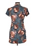 Pinch Floral Teal Casual Dress Size L - photo 2
