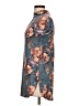 Pinch Floral Teal Casual Dress Size L - photo 5