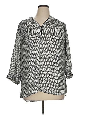 DressBarn 3/4 Sleeve Blouse (view 1)