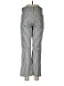 Zara Stripes Silver Casual Pants Size 8 - photo 2