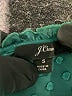 J.Crew 100% Polyester Green Short Sleeve Blouse Size S - photo 7