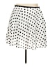 Forever 21 Plus 100% Polyester Polka Dots White Casual Skirt Size 2X Plus - photo 1