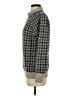 Theory Houndstooth Gray Wool Pullover Sweater Size S - photo 5